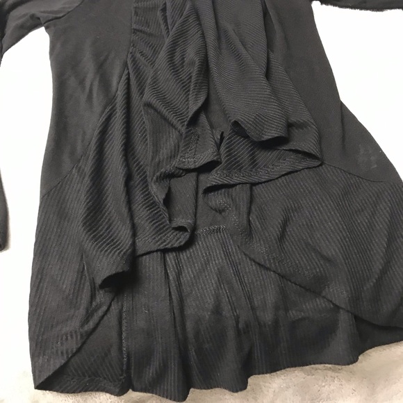 AMBIANCE LONG SLEEVE HI.LOW HEM CARDIGAN - Picture 3 of 9